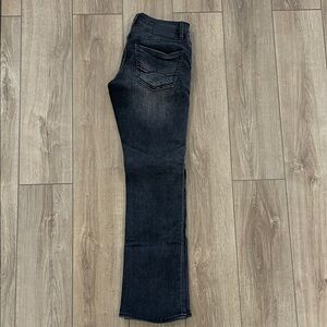 BKE Men's Dark Bootcut Jeans